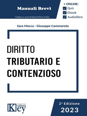 cover image of Diritto tributario e contenzioso 2023